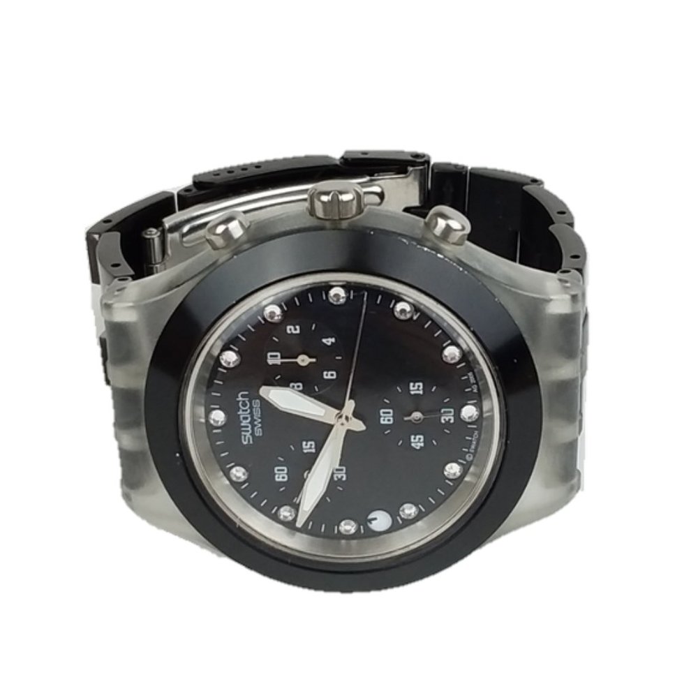 SWATCH IRONY DIAPHANE FULL-BLOODED NIGHT WATCH
